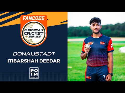 POTM: I.Deedar - DNA vs PKC | Highlights | FanCode ECS Austria, 2022 Day 6 | ECS22.336