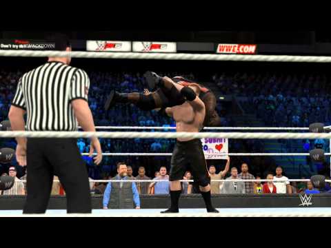 WWE 2K15 My Career Mode WWE Smackdown HQ VS Mark Henry (Attacked Injured After Match)