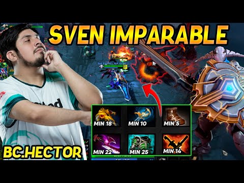 😱900 DE OPM! HECTOR DA CATEDRA CON SU SVEN ~ FULL ITEMS EN SOLO 25 MINUTOS