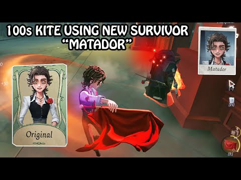 100s Kite as new survivor "Matador" - #ManorMystery #IdentityV