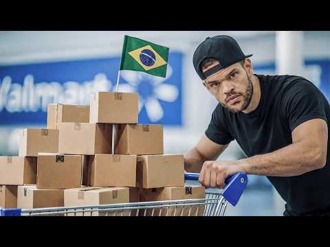 COMPRAS NO MERCADO PARA O BRASIL