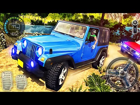 Offroad Jeep Driving Simulator - Luxury SUV 4x4 Hill Drive - Best Android Gameplay