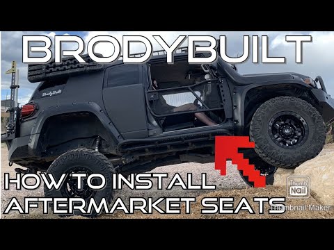 Upgrading Toyota FJ Seats (what you’ll need to install aftermarket seats)