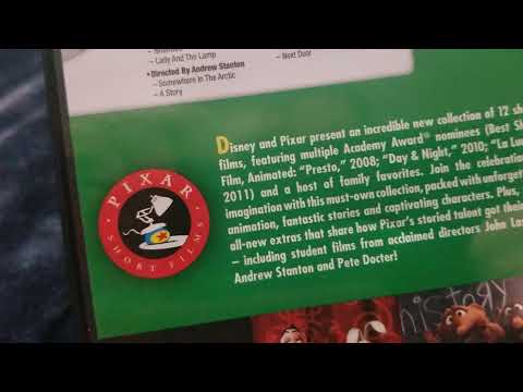 Pixar short films collection volume 2 DVD unboxing