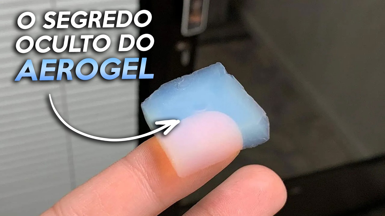 O que é AEROGEL? Quais são as APLICAÇÕES do AEROGEL?