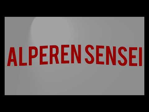 Alperen Sensei İntro (#Netflix Tarzıyla) #AlperenSensei