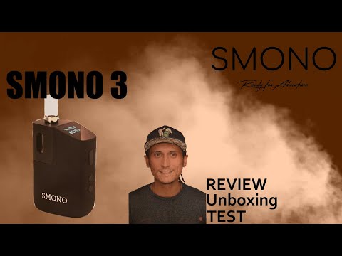 SMONO 3 Vaporizer UNBOXING, REVIEW & TEST