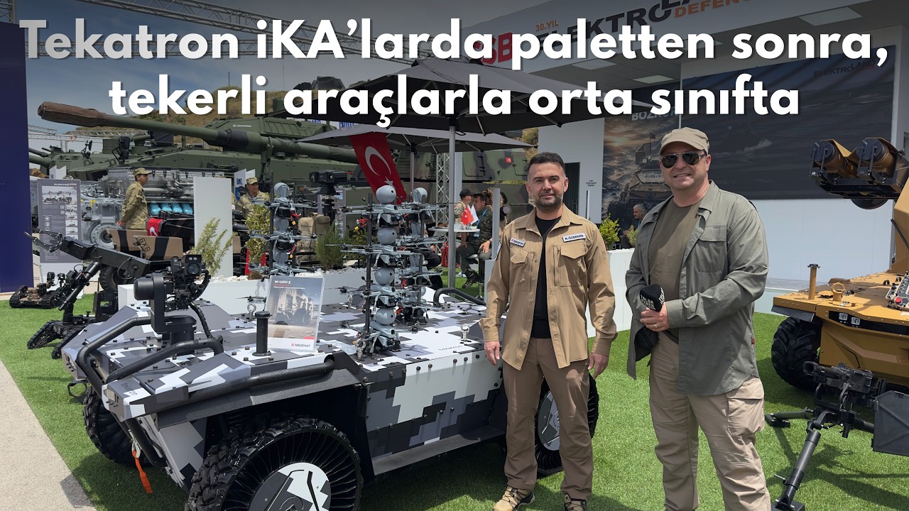 Tekatron İKA’larda paletten sonra tekerli araçlarla orta sınıfta