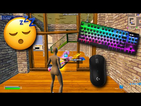 SteelSeries Apex Pro TKL ASMR 😴 Tilted Zone Wars Gameplay 🏆 Satisfying Keyboard Fortnite 360 FPS 4K