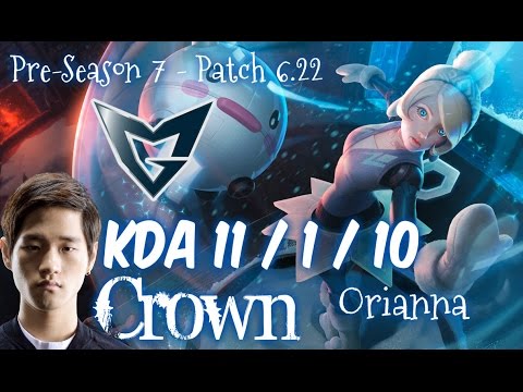 SSG Crown ORIANNA vs TALON Mid - Patch 6.22 KR Flex Rank