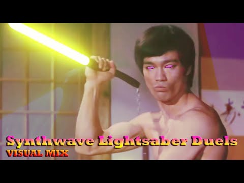 Synthwave Lightsaber Duels - DJ Cheezus VISUAL Mix