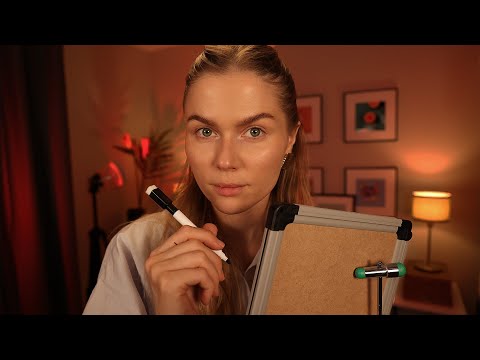 ASMR General Examination 🩺 Eyes, Ears & Health Check | Soft Spoken Doctor Roleplay
