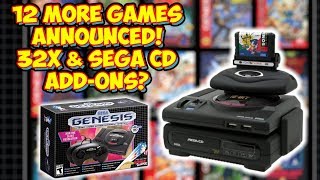 Final 12 Games For Sega Genesis Mini & A Sega CD And 32X Add-On?!?
