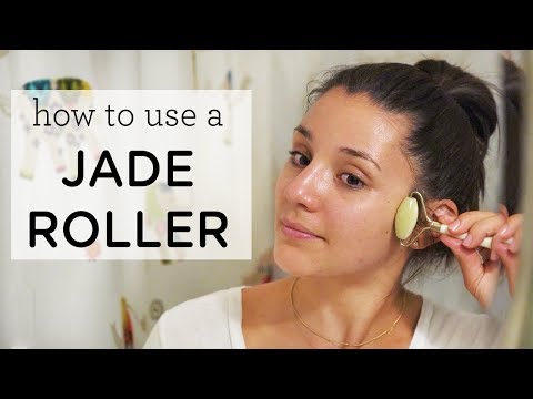 HOW TO USE A JADE ROLLER ‣‣ Reduce Wrinkles & Eye Bags