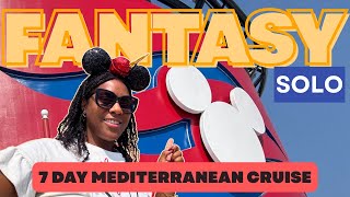 DISNEY FANTASY: Things to Do On A 7 Day Disney Cruise | Western Mediterranean Itinerary (2025)