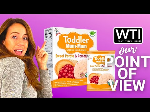 Toddler Mum-Mum Rice Biscuits - WTI product video review