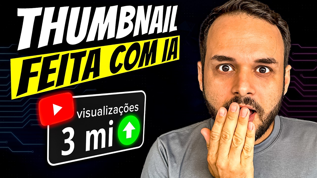 CRIE THUMBNAIL PERFEITA com IA e garante MILHARES DE VIEWS