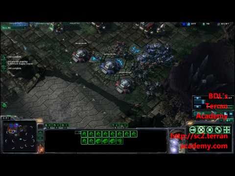 BDLTA - Strategy D1: Bunker Marine Tank Basic - Starcraft 2