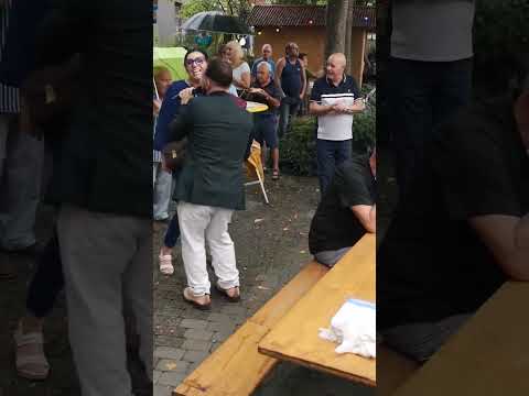 Luca di Felice live @lyssonstage dancing with Marina from Napoli #lyssonstage #lucasing #shorts