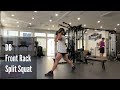 DB Front Rack Split Squat | #AskKenneth