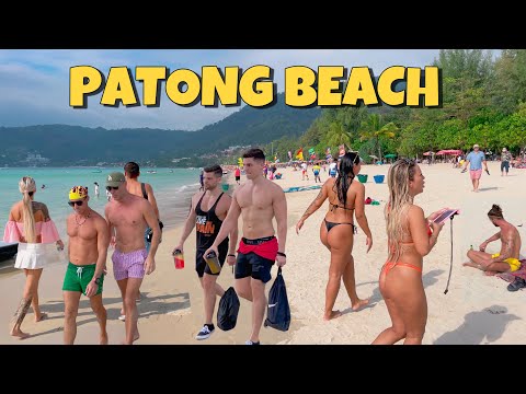 【🇹🇭 4K】Phuket 2023 Patong Beach Patong Walking