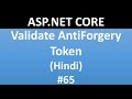 ASP NET CORE Tutorial For Beginners 65 Validate Anti Forgery Token
