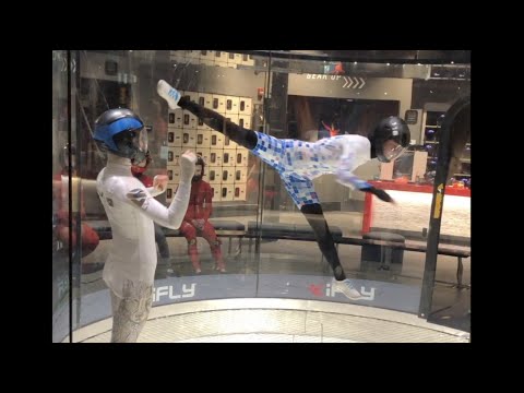 Almost Kicking Coach In The Face - iFly