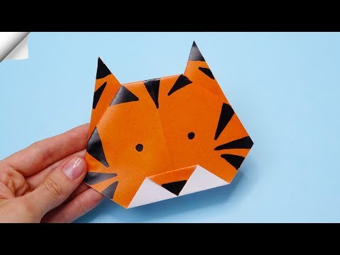 Symbol 2022 tiger Moving paper tiger Easy paper crafts ideas