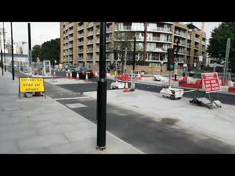 Unmarked police cars responding in London
