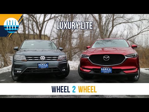 WHEEL 2 WHEEL | Mazda CX 5 vs VW Tiguan - Luxury Lite