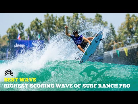 The best wave of the 2021 Surf Ranch Pro by Yago Dora