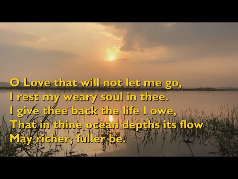 O Love That Will Not Let Me Go (Tune: St Margaret - 4vv) [with lyrics for congregations]