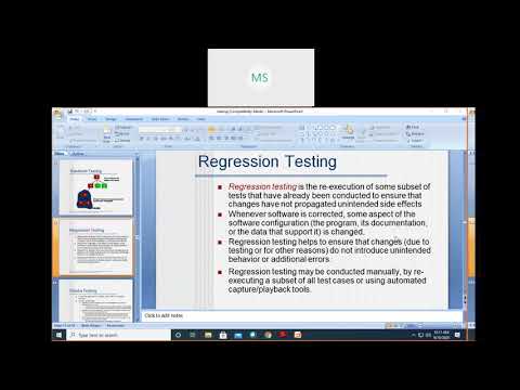 STPM L17 regression ,smoke testing