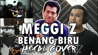 meggi z benang biru metal cover by sanca records