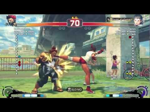 Bonchan (Gouki) vs taguchi naoya (Sakura) - AE 2012 Match *720p*