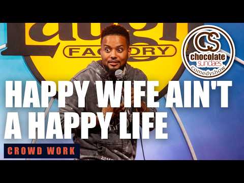 Happy Wife Ain't A Happy Life  - Comedian Ron G - Chocolate Sundaes Stand Up Comedy