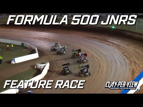 Junior Formula 500's | Toowoomba - 8th Oct 2022 | Clay-Per-View Highlights