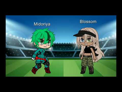 Deku Vs Blossom||{this is a joke}||#capcut