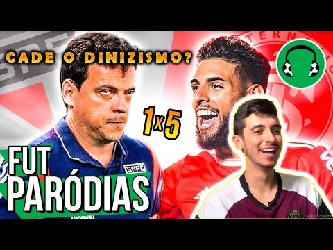 REACT ♫ 5x1 | SÃO PAULO É HUMILHADO PELO INTER | Paródia Amor da Despedida - Os Barões da Pisadinha