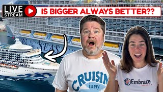Is Bigger Always Better? Mega-ships vs. Small Cruises