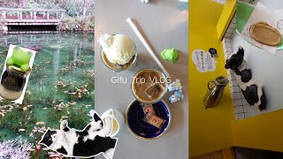 ［岐阜trip］モネの池🪷| レトロな下呂温泉街で食い倒れ🍦🍮| レトロ喫茶店はしご☕️