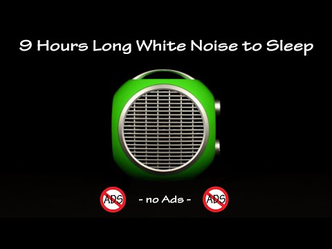 Fan Heater Sound 2 [Black Screen] | 9 Hours Long Extended Version