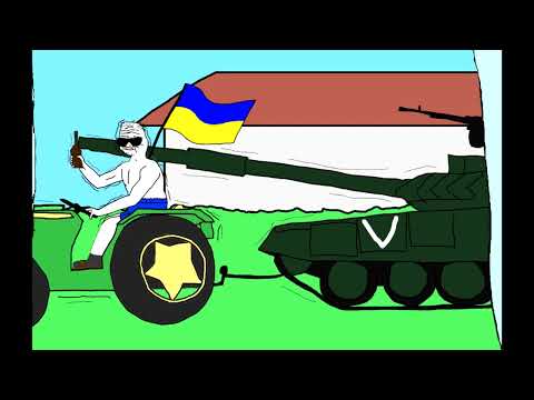 Ukrainian boomer steals tank