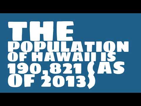 What is the population of Hawaii?