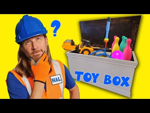 Explore the Toy Box with Handyman Hal | Construction Toys for Kids