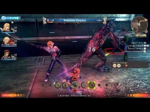 Xenoblade Chronicles - Unique Monster: Wallslide Gwynry