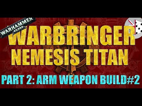 FORGEWORLD: Warbringer Nemesis Class Titan Volcano Cannon Build
