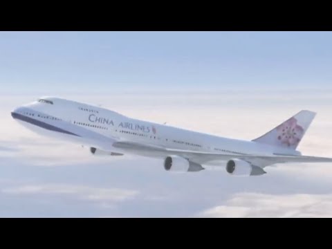 China Airlines Flight 611 - Crash Animation