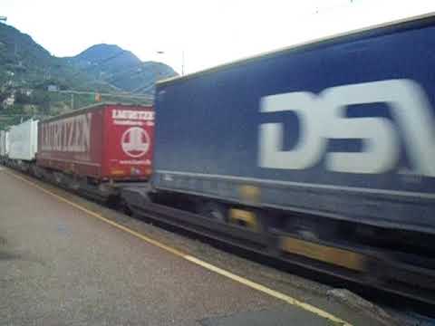 19.08.2018. TRENO MERCI CON TRIPLA VECTRON IN TRANSITO A BOLZANO (BZ).