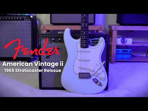 What makes the Fender AV ii 1965 Strat so special?